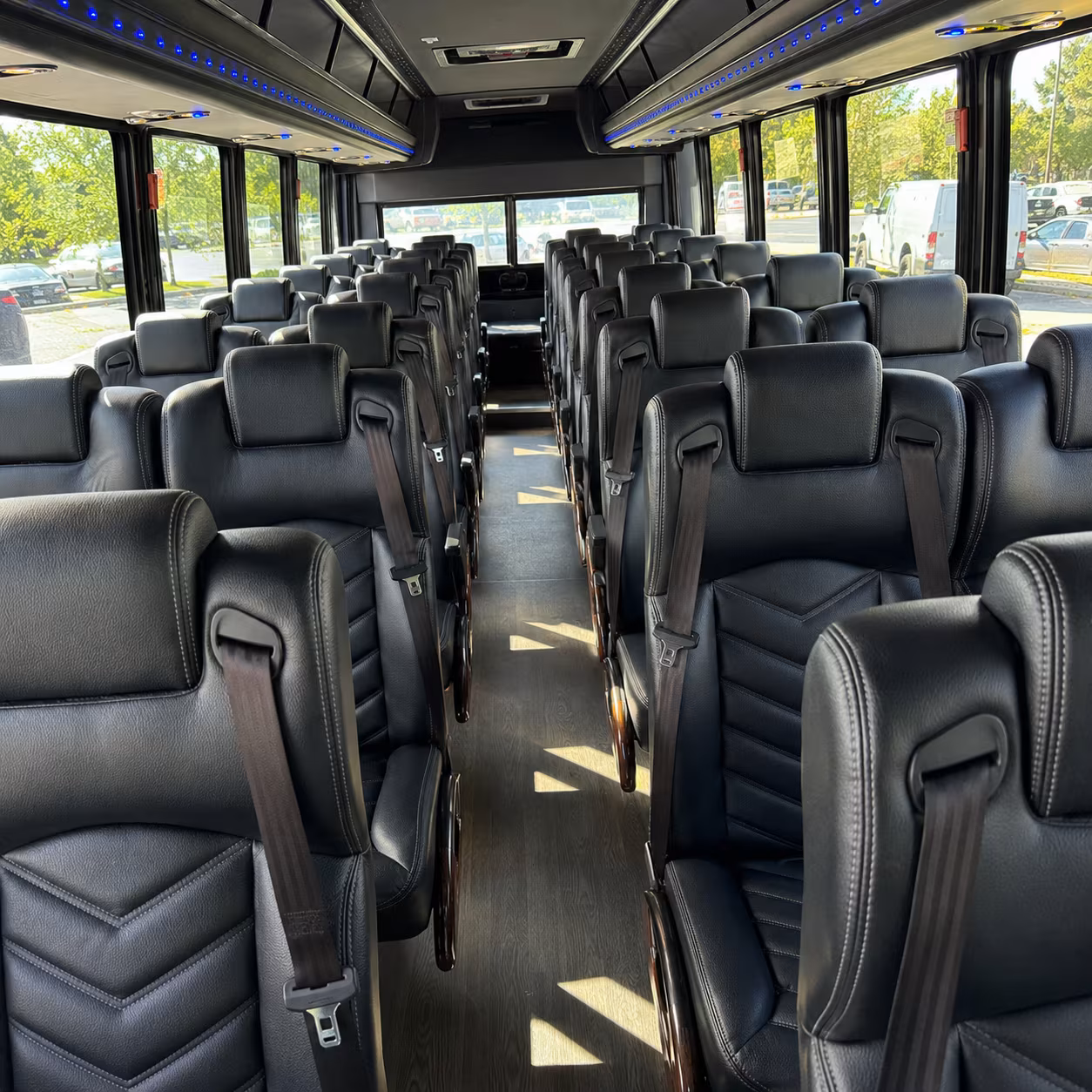 everett long distance transportation onboard seating