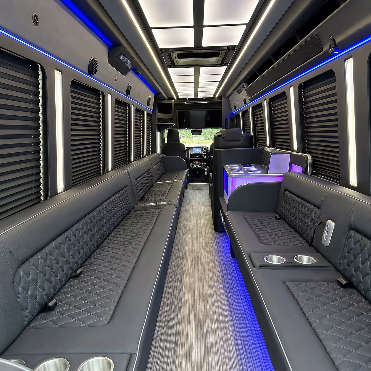 everett party bus rentals inside