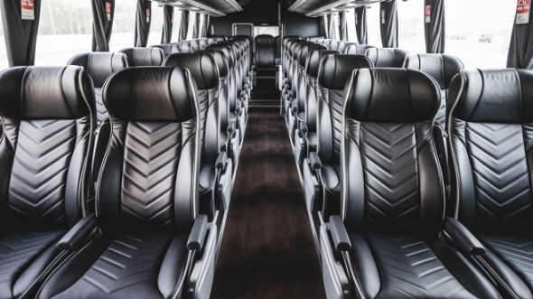 54 passenger charter bus rental bellevue