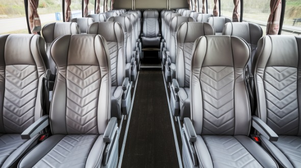 55 passenger charter bus interior bellevue