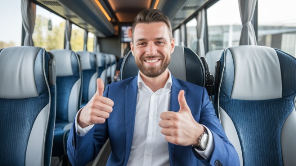 everett corporate bus rental