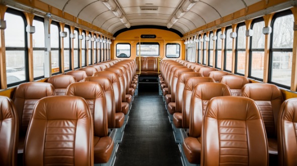 everett school bus rental inside